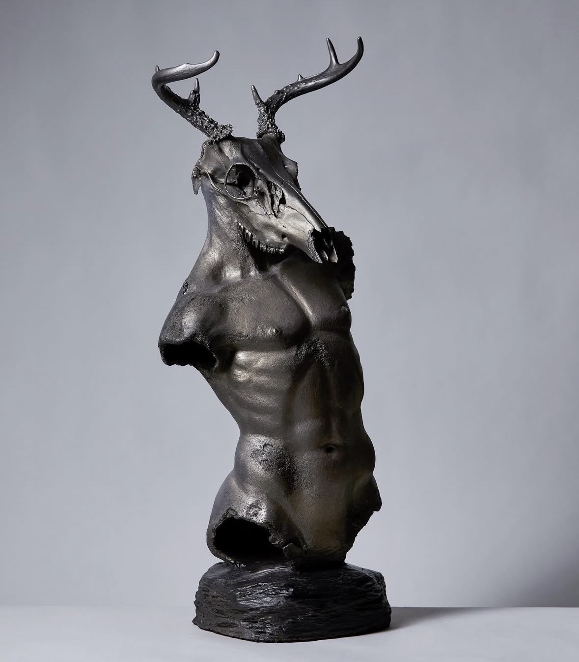 Deer John, three-quarter view