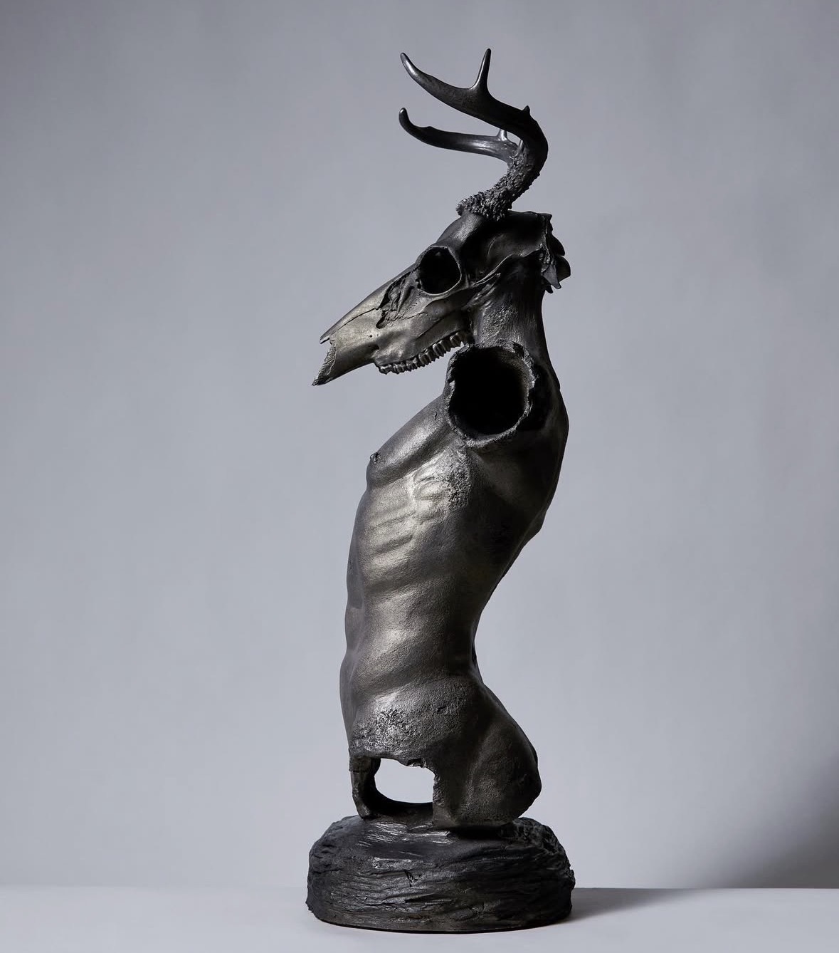 Deer John, side view