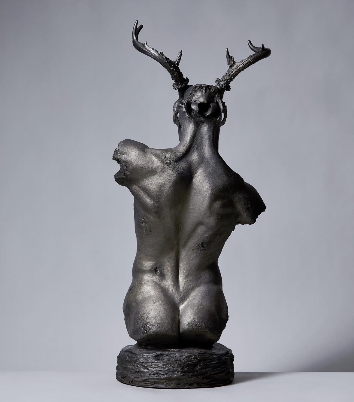 Deer John, back view